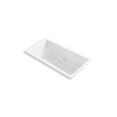 thumbnail image 1 of Kohler 852-JH-0 60 x 32 in. Tea-for-Two Drop-In Undermount Whirlpool Bath - White, 1 of 6