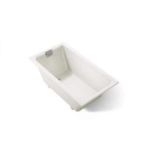Kohler 855-96 66 x 36 in. Tea-for-Two Drop-In Undermount Bath - Biscuit