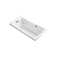 thumbnail image 1 of Kohler 865-GH0-0 71.75 x 36 in. Drop-In Heated Bubblemassage Air Bath - White, 1 of 7