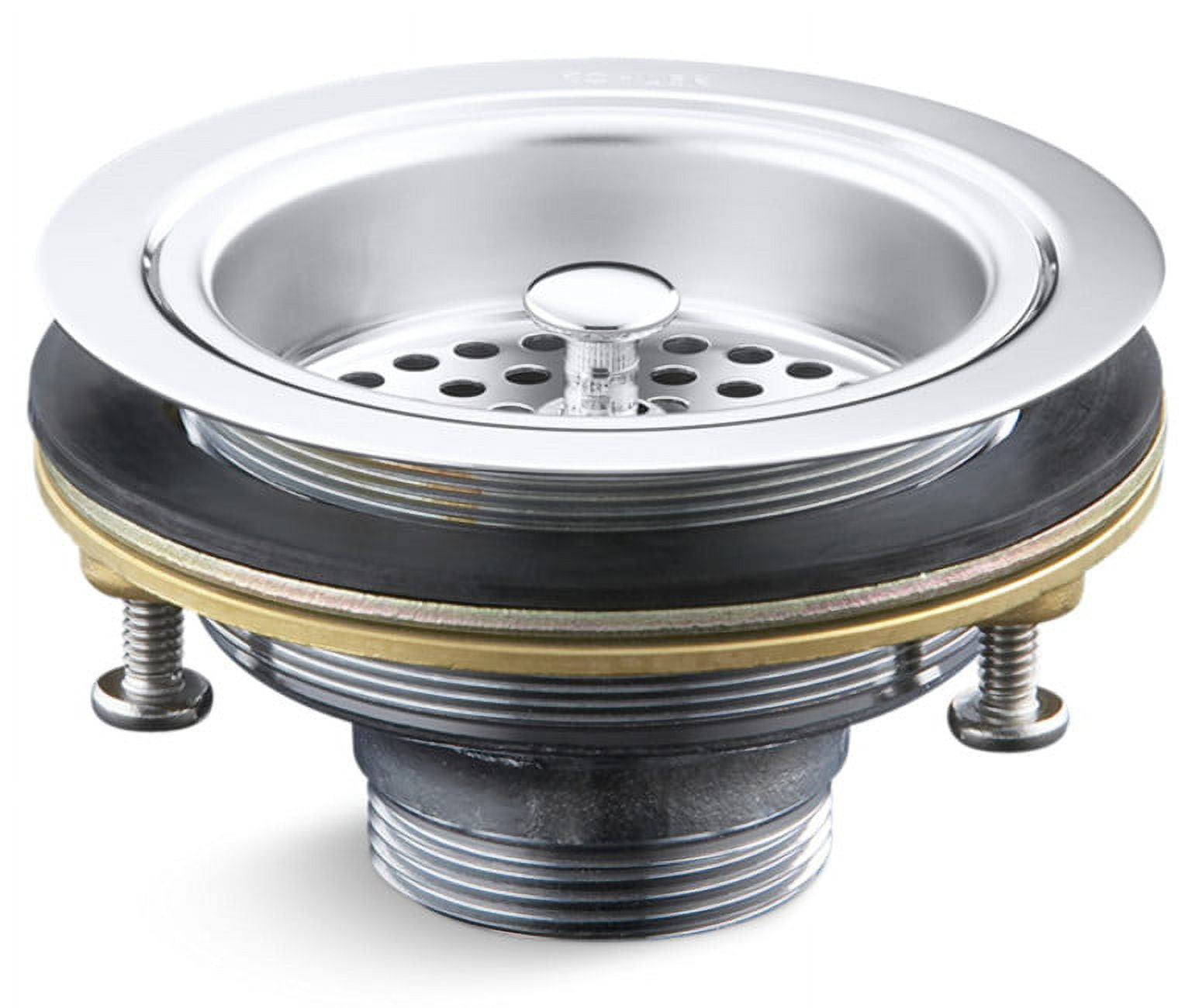 Kohler K8799 Duostrainer Basket Strainers Chrome