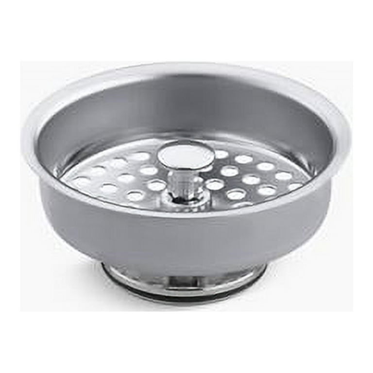 KOHLER Duostrainer Drain Basket in Polished Chrome