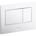 thumbnail image 1 of Kohler K-8857-0 2 x 4 in. Bevel Flush Actuator Face Plate for In-Wall Tank & Carrier System, 1 of 6