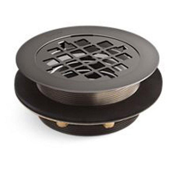 Kohler K-9132 4-3/8" Round Shower Drain - Beige