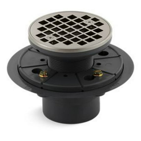 Kohler K-9135-BN Round Tile-In Shower Drain, Brushed Nickel