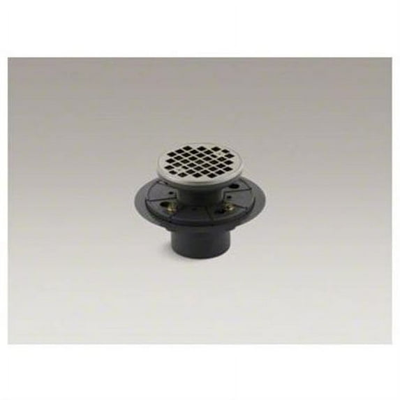 Kohler K-9135-BV Round Design Tile-In Shower Drain, Vibrant Brushed Bronze
