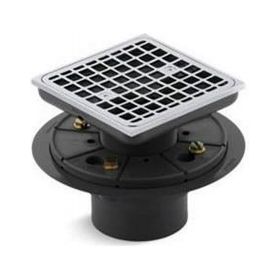 Kohler Shower Drain Grid,4-9/16" L,4-3/16" H