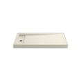 thumbnail image 1 of Kohler 9163-96 60 x 32 in. Bellwether Alcove Shower Left Base Drain - Biscuit, 1 of 7