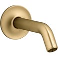 thumbnail image 1 of Kohler K-933-2MB Purist Shower Arm & Flange - Vibrant Brushed Moderne Brass, 1 of 5