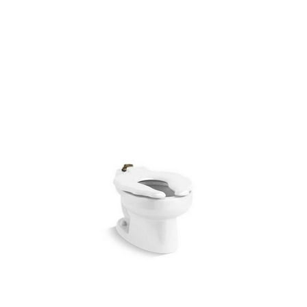 Kohler K-96064-0 Primary Elongated Standard Height Commercial Toilet Bowl White