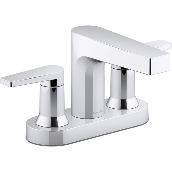 Kohler K-97031-4 Taut 1.2 GPM Centerset Bathroom Faucet - Chrome