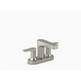 thumbnail image 1 of Kohler K-97031-4 Taut 1.2 GPM Centerset Bathroom Faucet - Nickel, 1 of 4