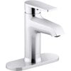 thumbnail image 1 of Kohler K-97061-4 Hint 1.2 GPM Single Hole Bathroom Faucet - Chrome, 1 of 2