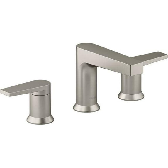 Kohler K-97100-4 Taut 1.2 GPM Widespread Bathroom Faucet - Nickel