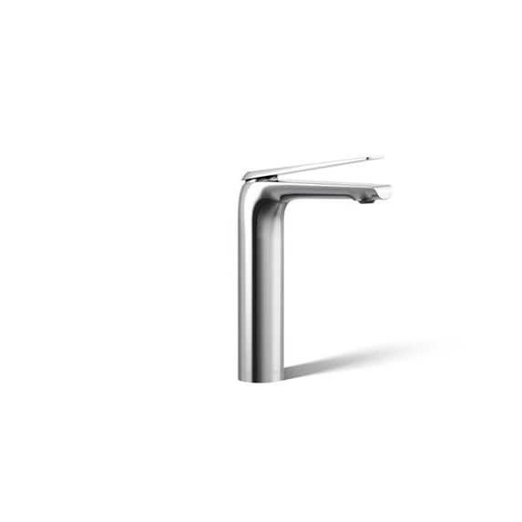 Kohler 97347-4-CP Tall Single-Handle Bathroom Sink Faucet, 1.2 GPM - Polished Chrome