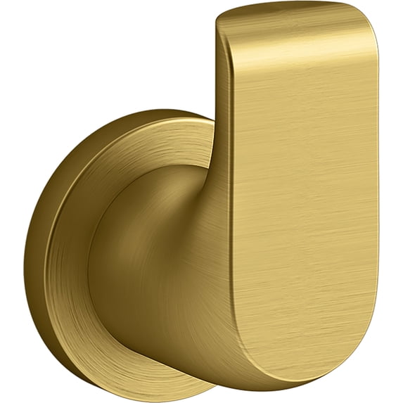 Kohler 97499-2MB Avid Robe Hook - Vibrant Brushed Moderne Brass