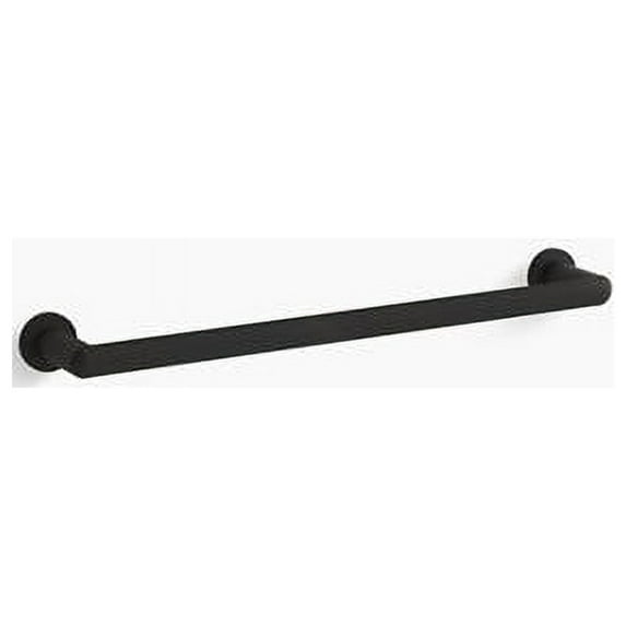 Kohler K-97878-BL 18 in. Kumin Towel Bar - Matte Black