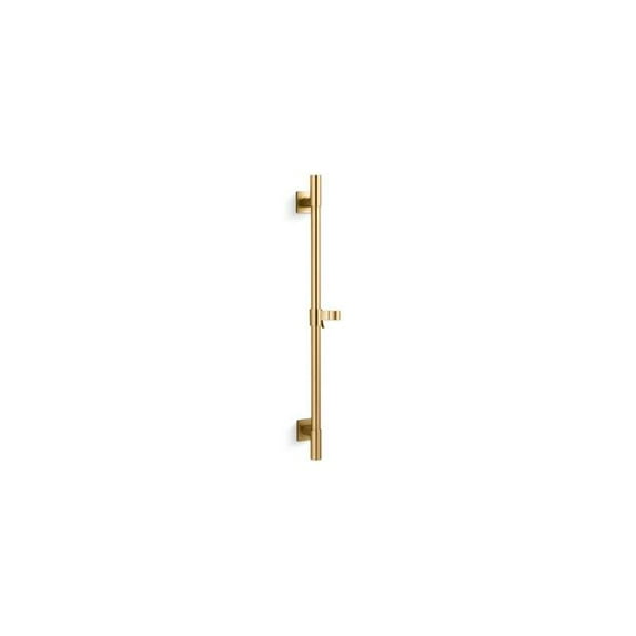 Kohler 98342-2MB 30 in. Genuine OEM Deluxe Slidebar - Vibrant Brushed Moderne Brass
