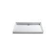 thumbnail image 1 of Kohler 9925-0 48 x 36 in. Groove Alcove Shower Rear Base Center Drain - White, 1 of 6