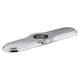 thumbnail image 1 of kohler k-99272-cp artifacts 3-hole kitchen faucet escutcheon, polished chrome, 1 of 2