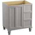thumbnail image 1 of Kohler K-99517-Lgr Damask 30" Vanity Cabinet Only - Grey, 1 of 3
