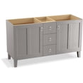 thumbnail image 1 of Kohler K-99537-Lg Poplin 60" Vanity Cabinet Only - Grey, 1 of 3