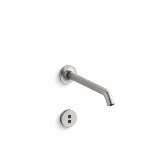 Kohler T11837-VS Wall-Mount Touchless Faucet Trim with Insight Technology & 8.25 in. 35 deg Spout - Vibrant Stainless
