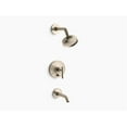 thumbnail image 1 of Kohler K-T14420-4 Purist Tub And Shower Trim Package - Bronze, 1 of 7