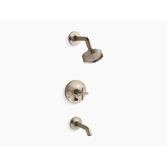Kohler K-T14420-4G Purist Tub And Shower Trim Package - Bronze