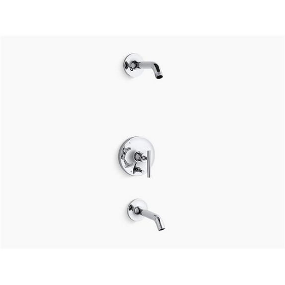 Kohler K-T14420-4L Purist Tub And Shower Trim Package - Chrome