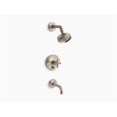 thumbnail image 1 of Kohler K-T14421-3-BV Purist Brushed Bronze R/T B&amp;S Trim/Cross Handles, 1 of 7