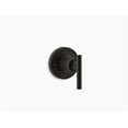 thumbnail image 1 of Kohler K-T14490-4 Purist Single Handle Volume Control Valve Trim - Black, 1 of 4