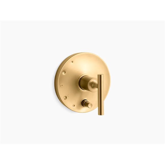 Kohler K-T14501-4 Purist Two Function Pressure Balanced Valve Trim Only - Vibrant Brushed