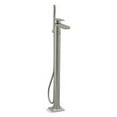 thumbnail image 1 of Kohler K-T23492-4 Parallel Floor-Mount Single Handle Freestanding Tub Filler - Nickel, 1 of 3