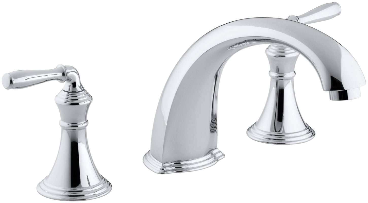 Kohler K-T398-4-CP Polished Chrome Devonshire Bath Faucet