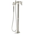 thumbnail image 1 of Kohler K-T72790-9M Artifacts Floor Mounted Tub Filler - Nickel, 1 of 7