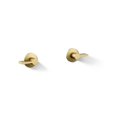 thumbnail image 1 of Kohler T77981-4-2MB Wall Mount Bathroom Sink Faucet Lever Two Handle Trim - Vibrant Brushed Moderne Brass, 1 of 4