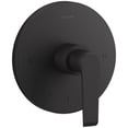 thumbnail image 1 of Kohler K-T97022-4 Avid Dual Function Thermostatic Valve Trim Only - Black, 1 of 4
