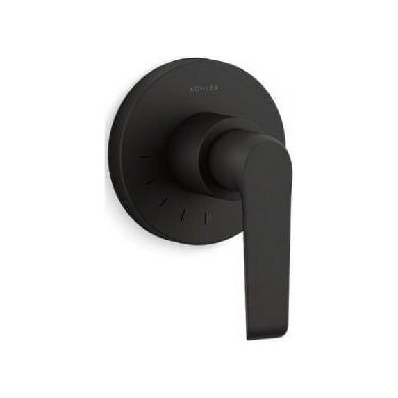 Kohler T97025-4-BL Master Shower Volume Control Valve Trim - Matte Black