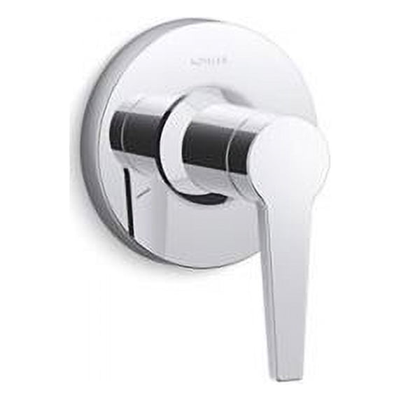 Kohler K-T97091-4-CP Pitch Transfer Valve Trim, Polished Chrome