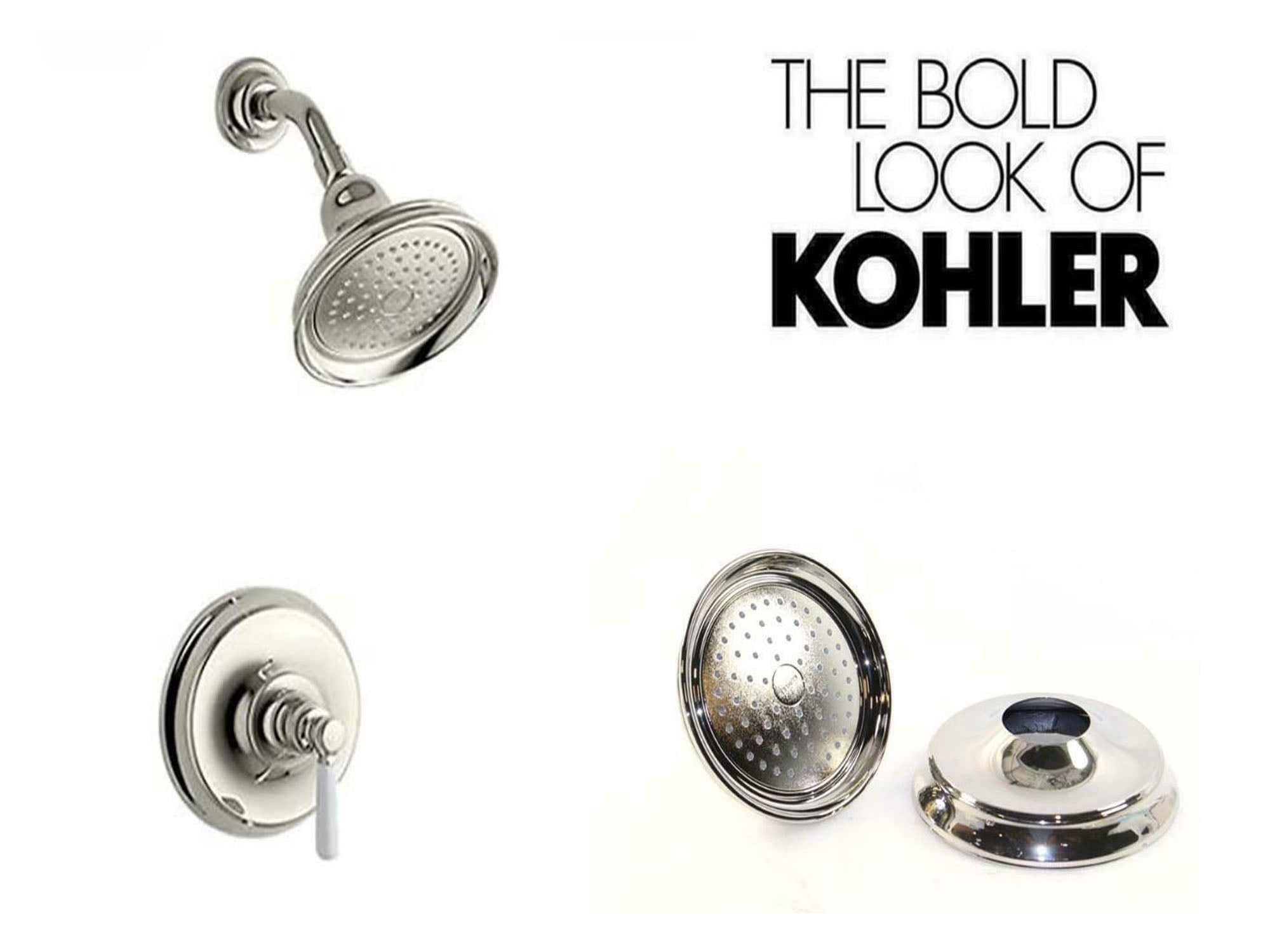 Kohler TLS10583-4-BN Rite-Temp Shower Valve Trim With Metal Lever Handle – Anti-Scald, ADA Compliant