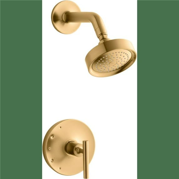 Kohler K-Ts14422-4 Purist Shower Only Trim Package - Vibrant Brushed Moderne Brass