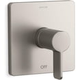 thumbnail image 1 of KOHLER Ts23501-4-Bn Parallel Rite Temp Shower Valve Trim, Brushed Nickel, 1 of 8