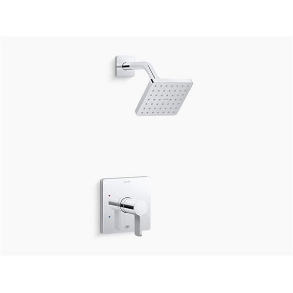 Kohler K-Ts23503-4 Parallel Rite-Temp Shower Trim - Chrome