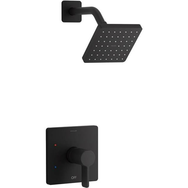 Kohler K-Ts23503-4G Parallel Shower Only Trim Package - Black