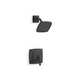 thumbnail image 1 of Kohler TS27404-4G-BL 1.75 GPM Riff Rite-Temp Shower Faucet Trim Set with Showerhead - Matte Black, 1 of 1