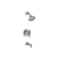 thumbnail image 1 of Kohler K-Ts27421-4 Tone Tub And Shower Trim Package - Nickel, 1 of 1