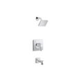 thumbnail image 1 of Kohler TS28127-4G-CP 1.75 GPM Venza Rite-Temp Bath & Shower Faucet Trim Set - Polished Chrome, 1 of 2
