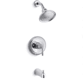thumbnail image 1 of Kohler K-Ts395-4S Devonshire Rite-Temp Pressure-Balancing Bath And Shower Faucet Trim -, 1 of 1