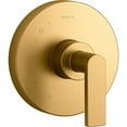 thumbnail image 1 of Kohler TS73115-4-2MB Composed Rite-Temp Valve Trim with Lever Handle - Vibrant Brushed Moderne Brass, 1 of 6