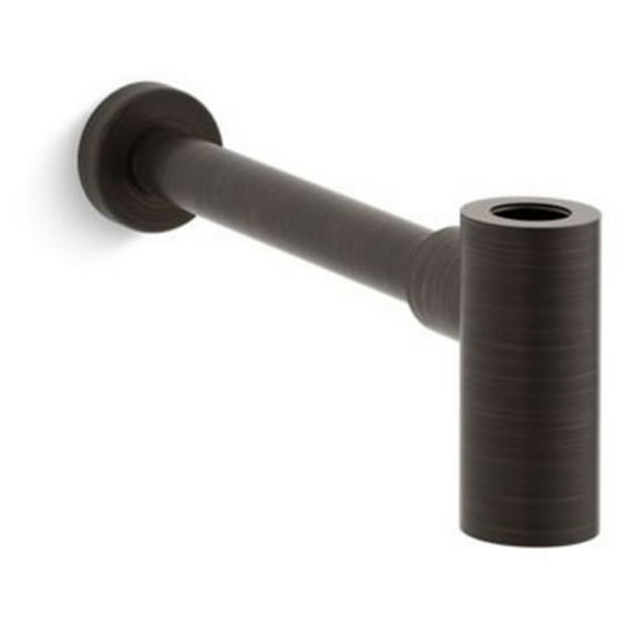 Kohler K-9033 Contemporary Round 1-1/4" Bottle P-Trap - Bronze